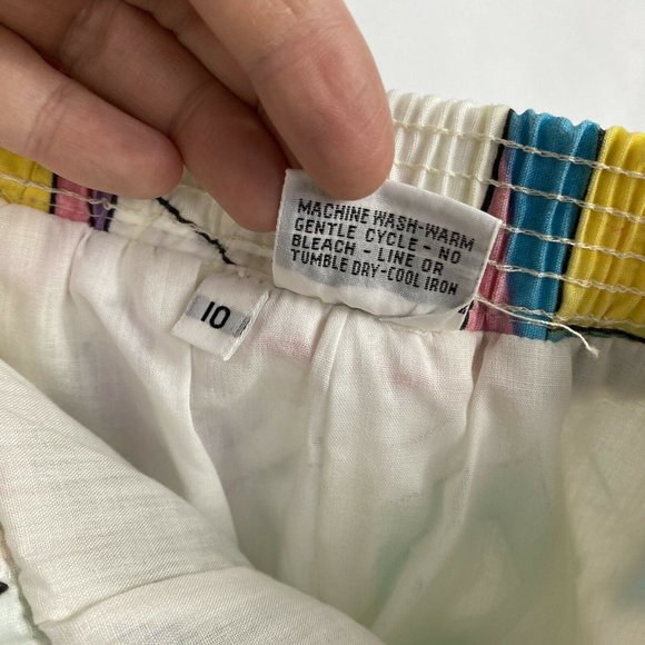 Vintage David Smith Skirt Skort (Shorts) 60s 70s Geometric Pattern Small SOLD - Picture 7 of 7